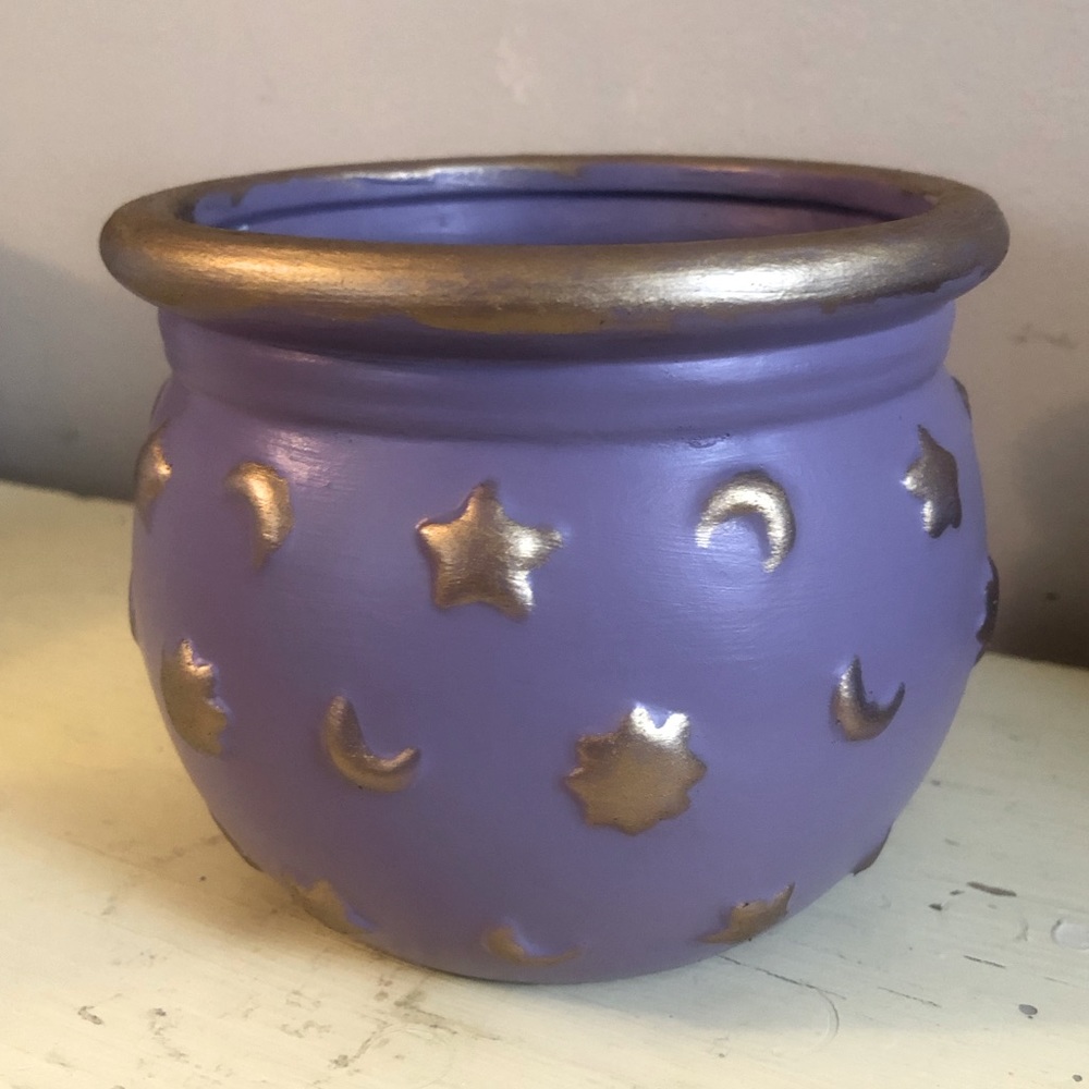 witchy celestial planter 🌙✨